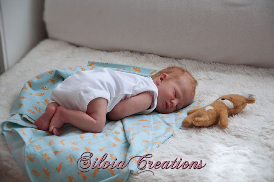 realborn logan sleeping